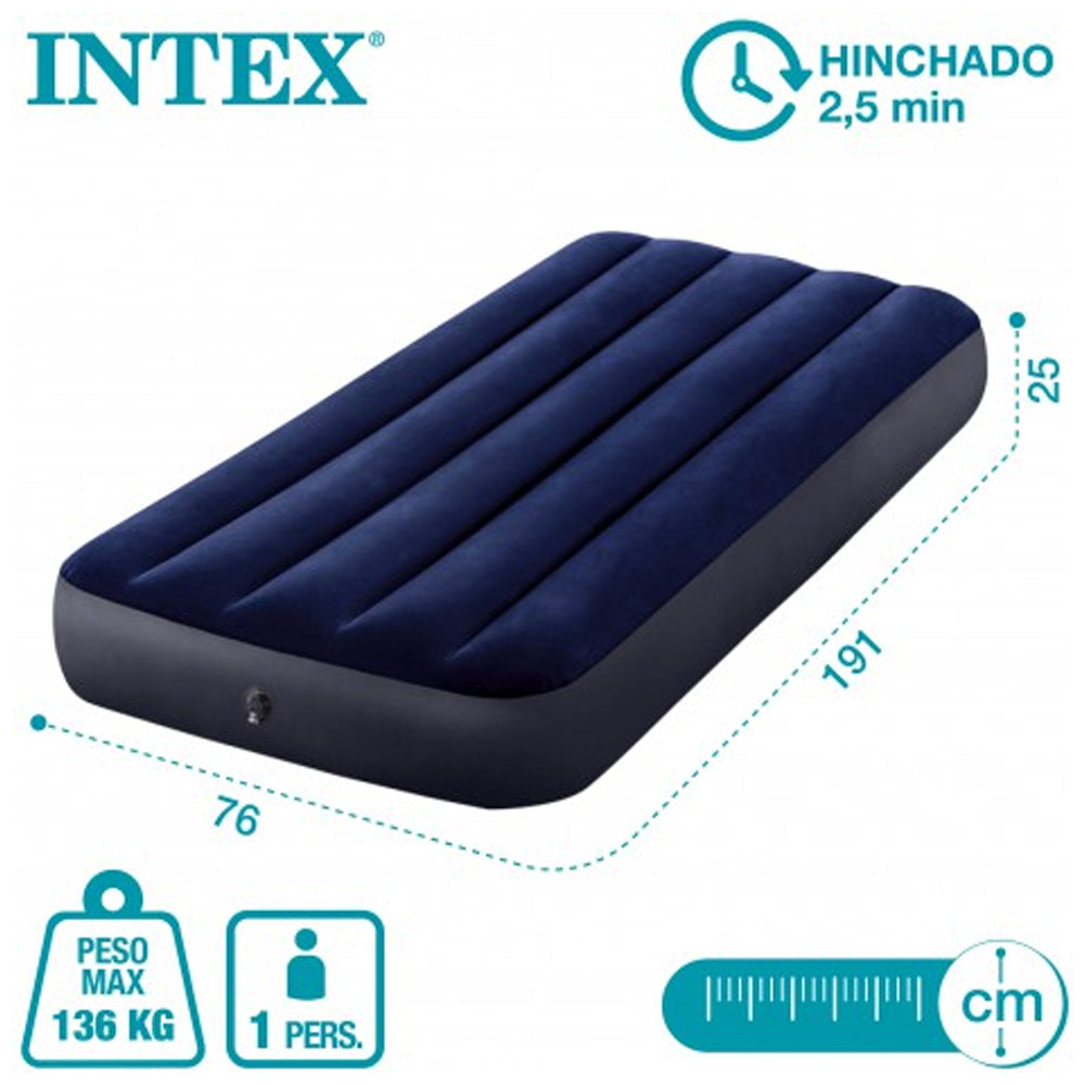 Colchão Inflável Intex Solteiro Standard Intex