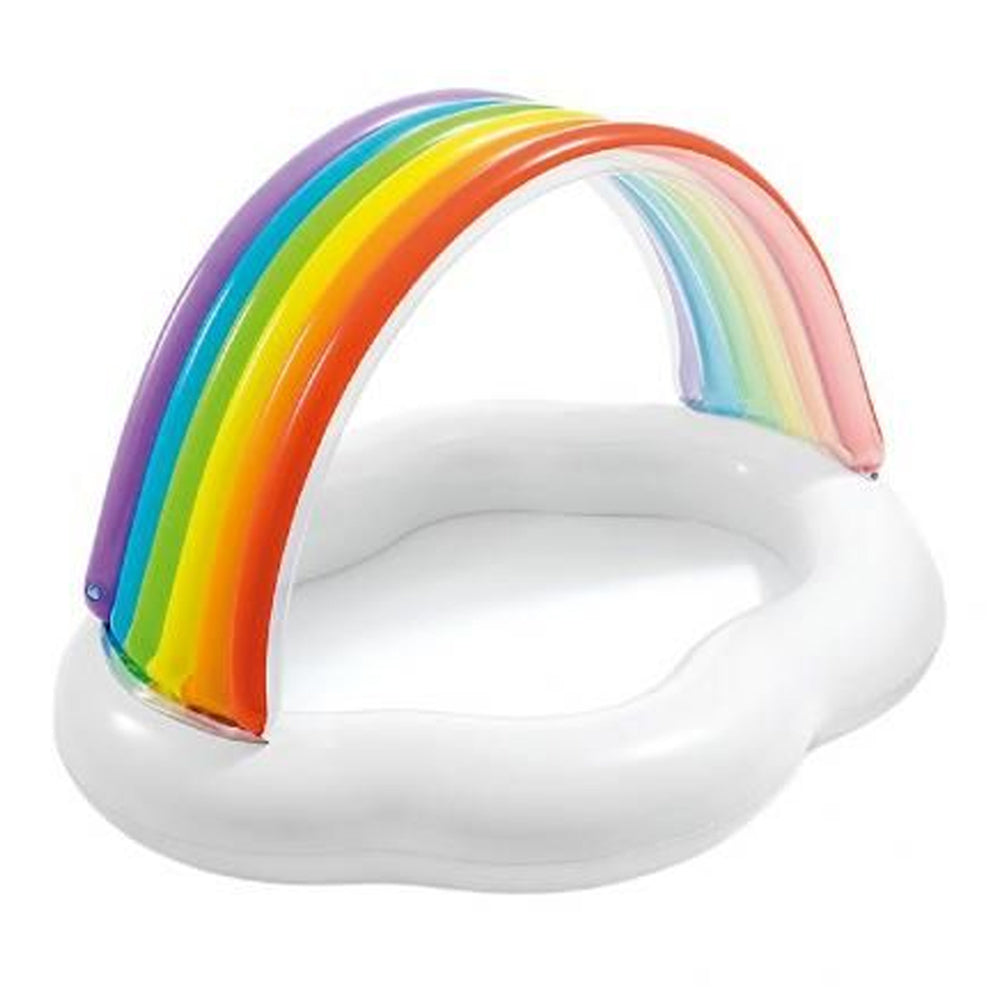 PISCINA BANHEIRA INFANTIL NUVEM ARCO IRIS 82 LITROS INTEX