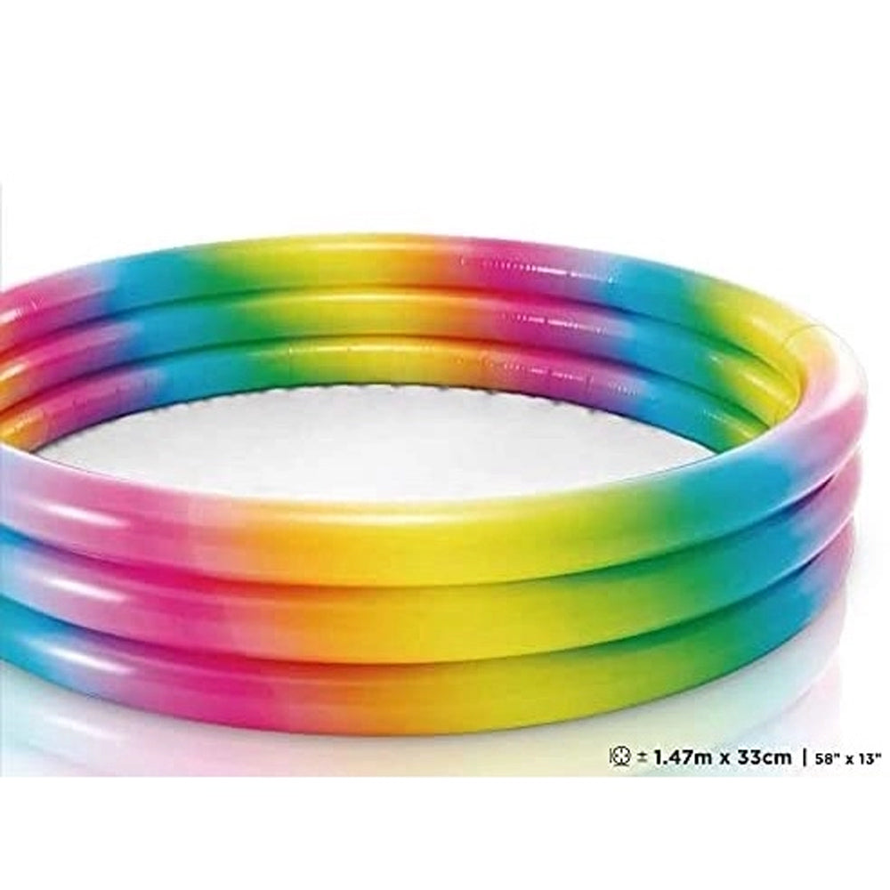 PISCINA INFANTIL ARCO IRIS PRAIA 330L INTEX