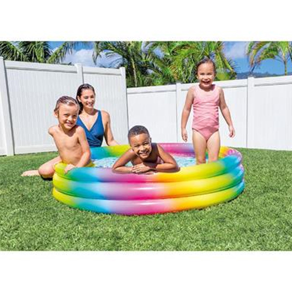 PISCINA INFANTIL ARCO IRIS PRAIA 330L INTEX