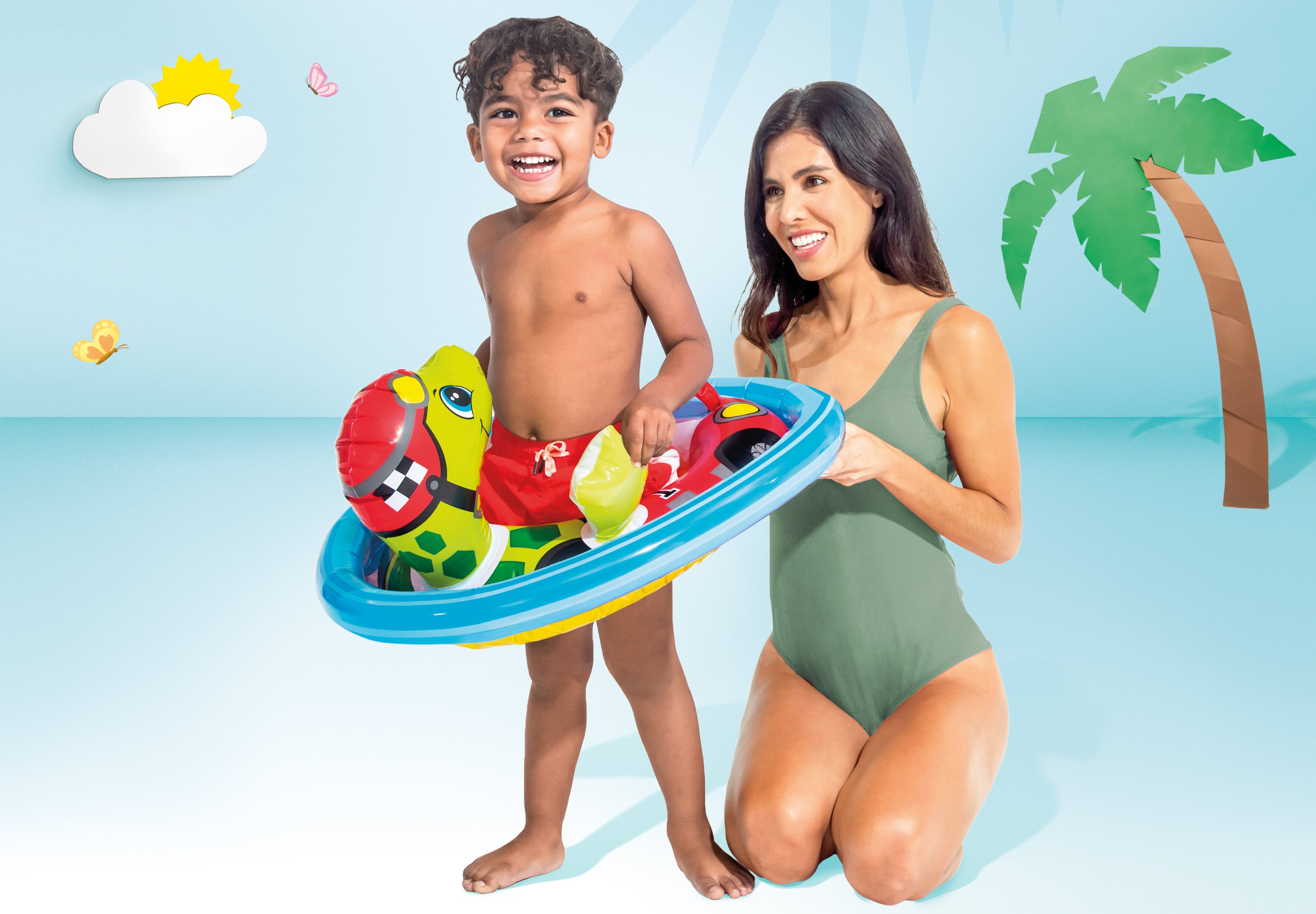 BOIA INFLÁVEL INFANTIL MINHA PRIMEIRA BÓIA INTEX