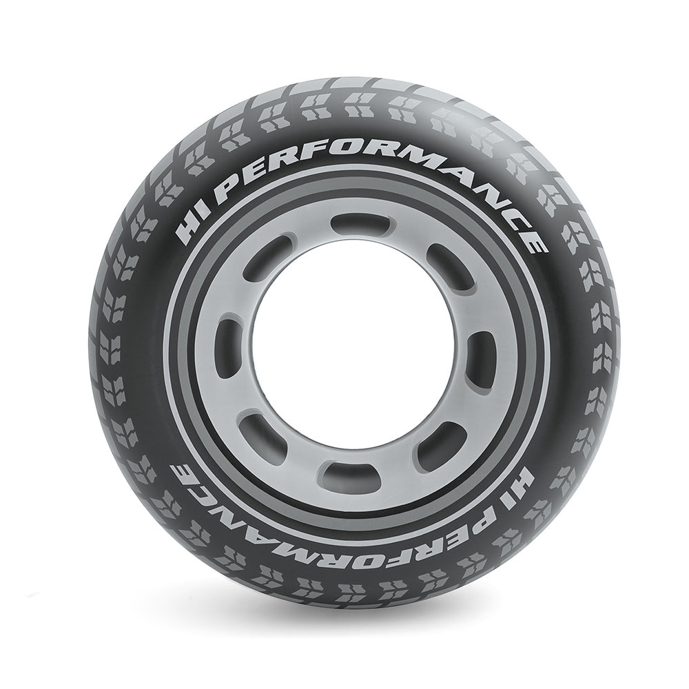 BOIA INFLAVEL PNEU RADIAL PRETA 91CM INTEX