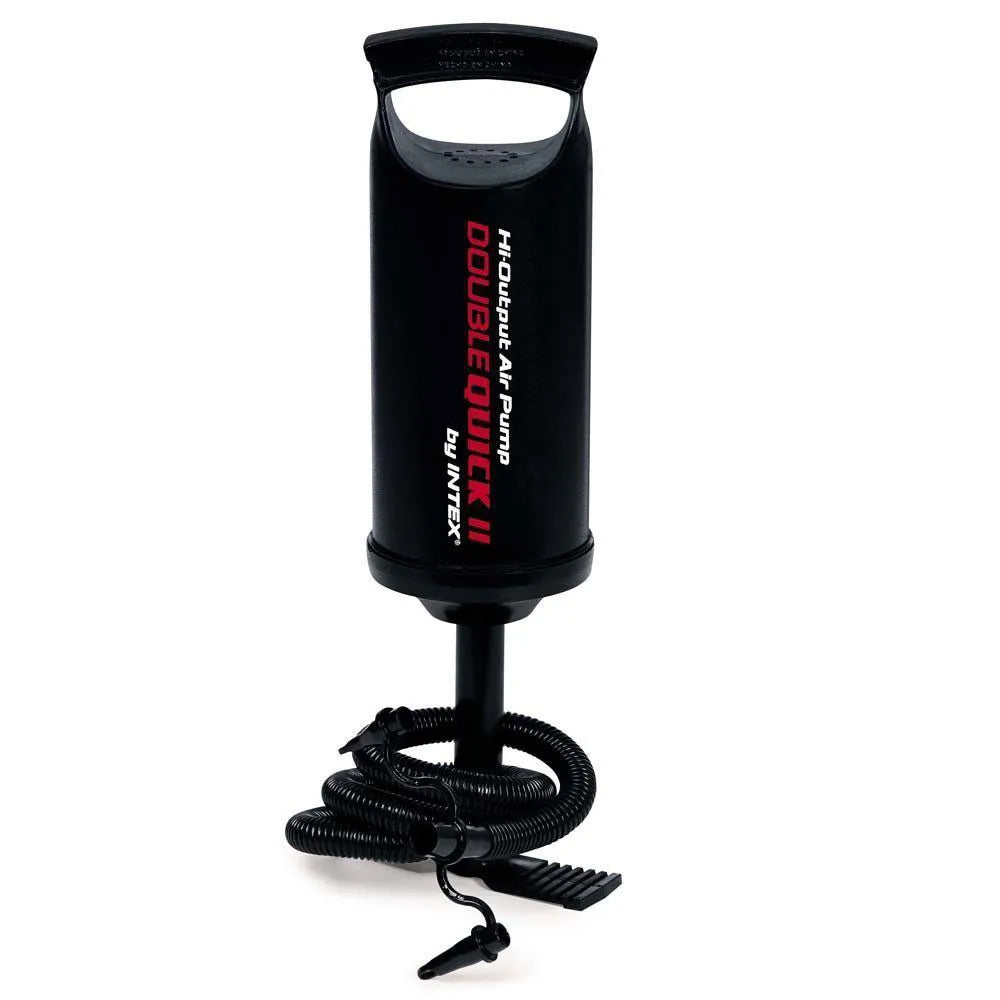 Bomba de Ar Portátil Manual Com 3 Bicos Intex Double Quick I Média 36cm