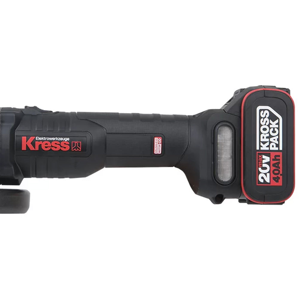 Esmerilhadeira Angular à Bateria Brushless 20V 125mm KUH10 Kress