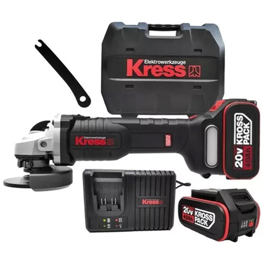 Esmerilhadeira Angular à Bateria Brushless 20V 125mm KUH10 Kress