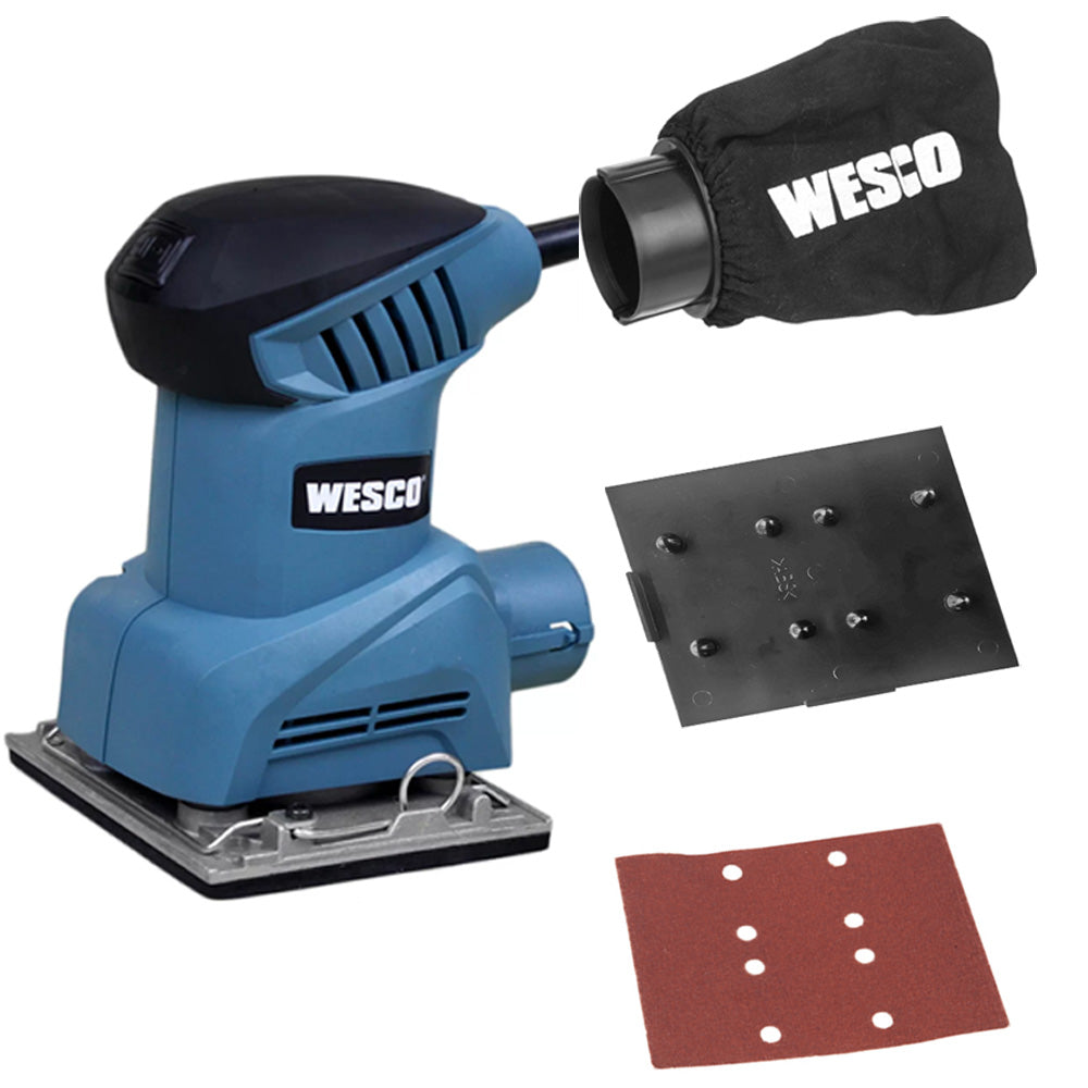 Lixadeira de Palma Orbital Oscilante Velocidade Variável 240W Wesco