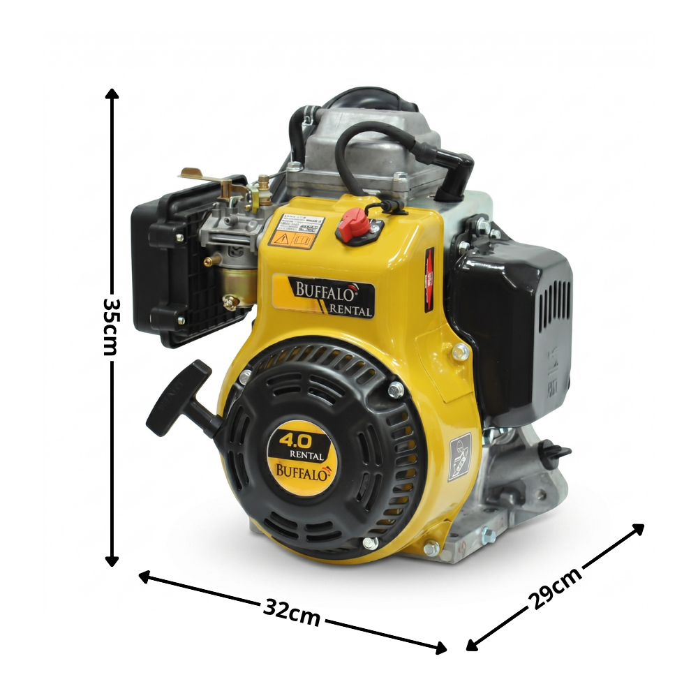Motor Gasolina 4HP 149cc BFG 4.0 Rental para Compactador de Solo Buffalo
