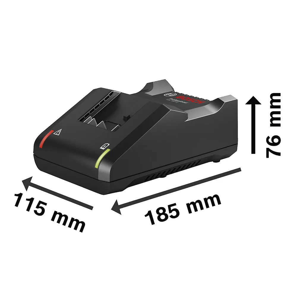 Carregador Rápido GAL 18V-40 Bivolt 18V 4A para Baterias Compacto Bosch