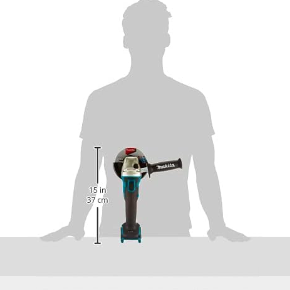 Esmerilhadeira Angular a Bateria Brushless 18V 3.0Ah DGA504 125mm 5" com Bateria e Carregador Makita