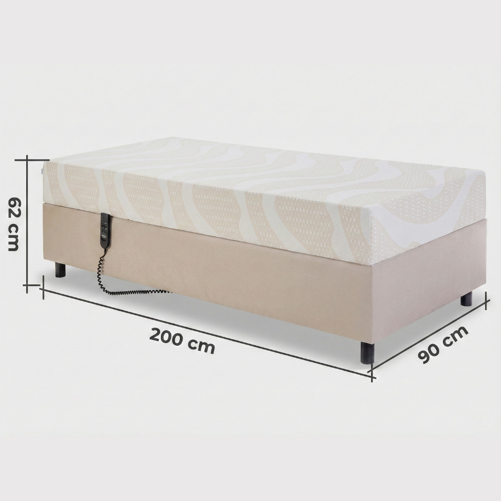 Cama Hospitalar Articulada Motorizada 4 Movimentos Até 120Kg Pilati