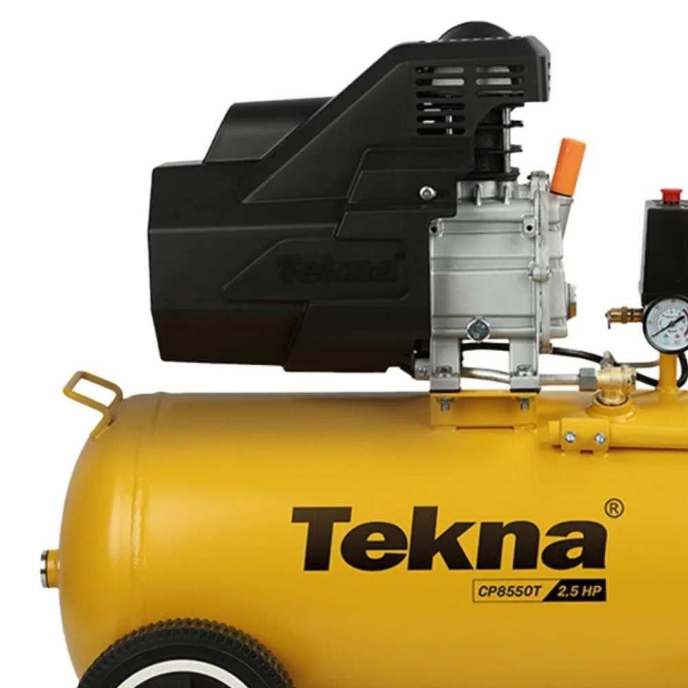 Compressor de Ar CP8550T-2C 43 Litros 2,5HP 8 PCM com Dupla Saída Tekna