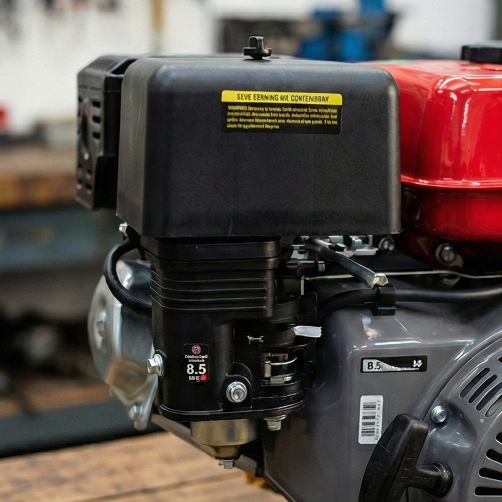 Motor Estacionário a Gasolina com Filtro Ciclônico B4T-8.5 8.5HP/8.5CV 270cc Branco