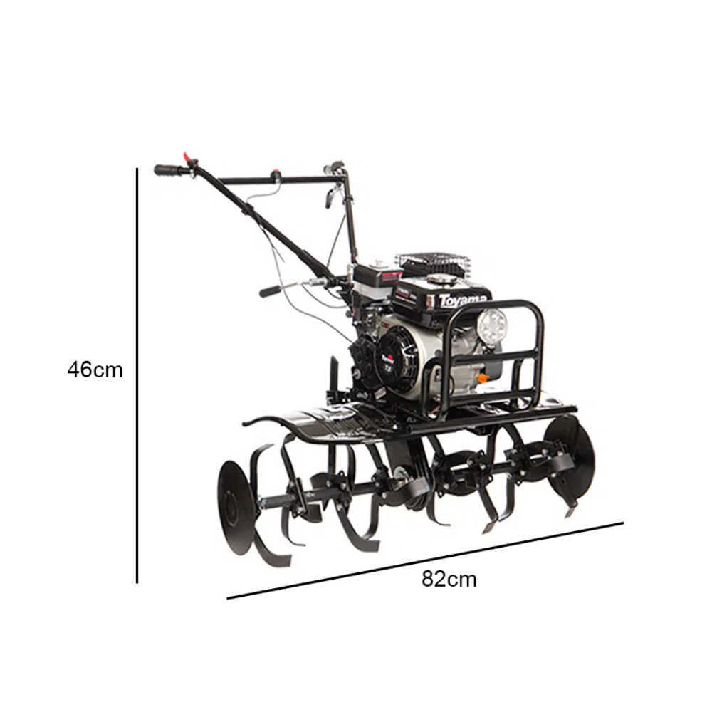 Motocultivador TT90R-XP-U 7HP Toyama com Carretinha GCM-250