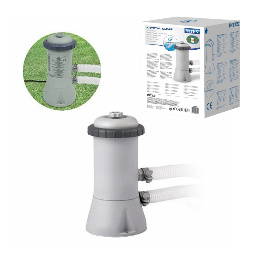 BOMBA FILTRANTE PISCINA INFLÁVEL 2.006 L/H INTEX FILTRO