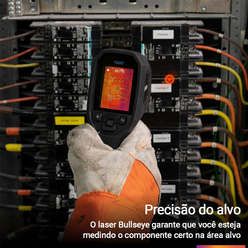 Câmera Térmica Infravermelho Termográfica 19.200 Pixels Flir