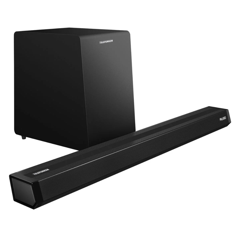 Soundbar Telefunken 2.1Caixa de Som Tv Home Theater C/subwoofer Bluetooth Som de Cinema Polaris 900