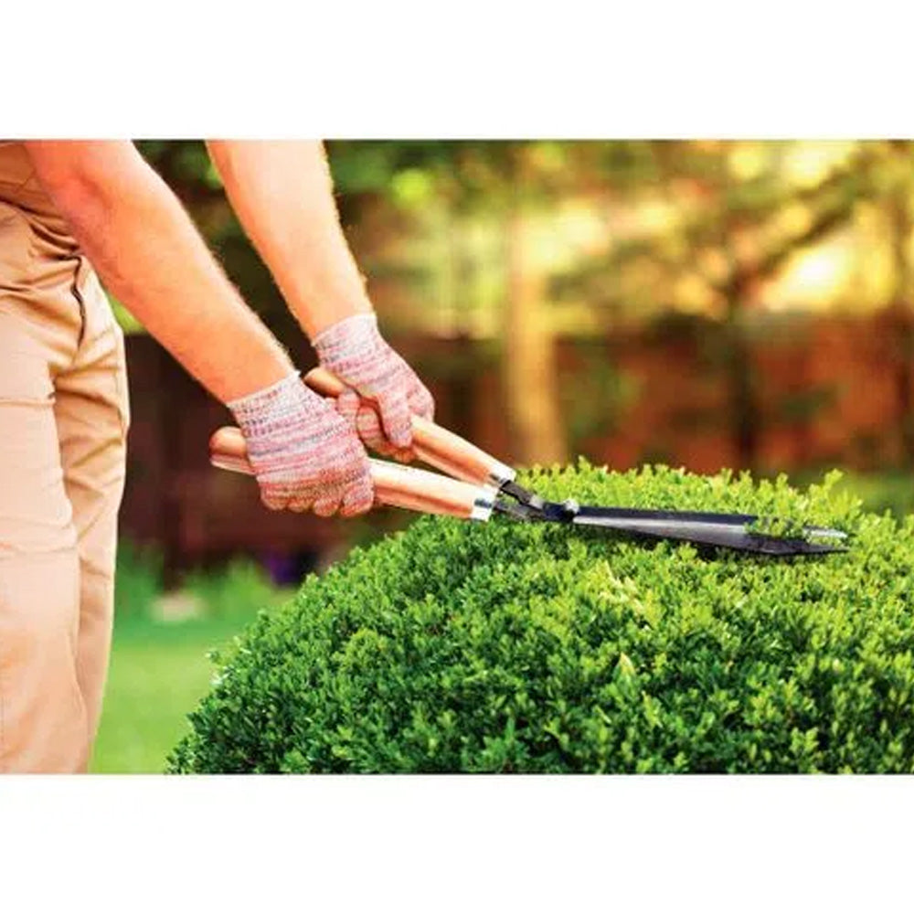 CONJUNTO JARDINAGEM 2 PEÇAS TESOURA E MINI PICARETA TRAMONTINA MAIS LUVAS BRINDE