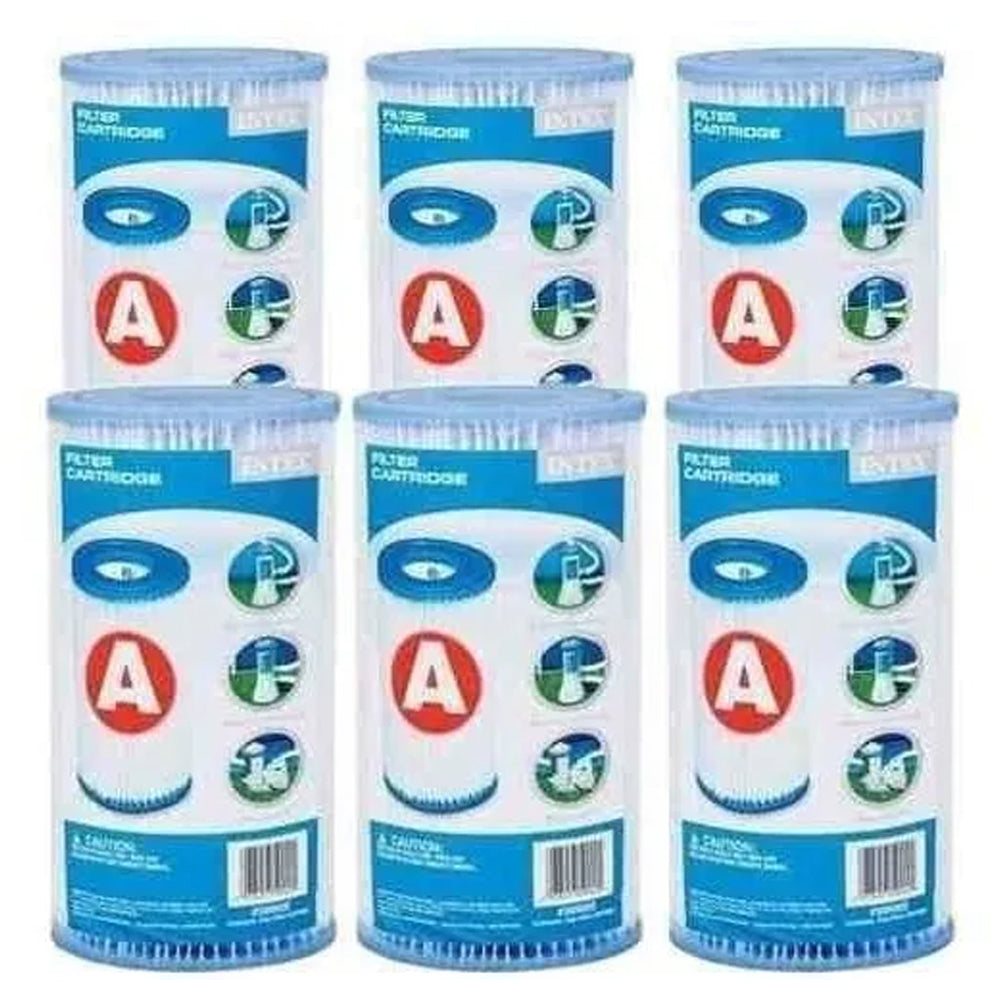 Kit 06 Cartuchos Refil Tipo a Filtro Intex Bomba 2006 3785