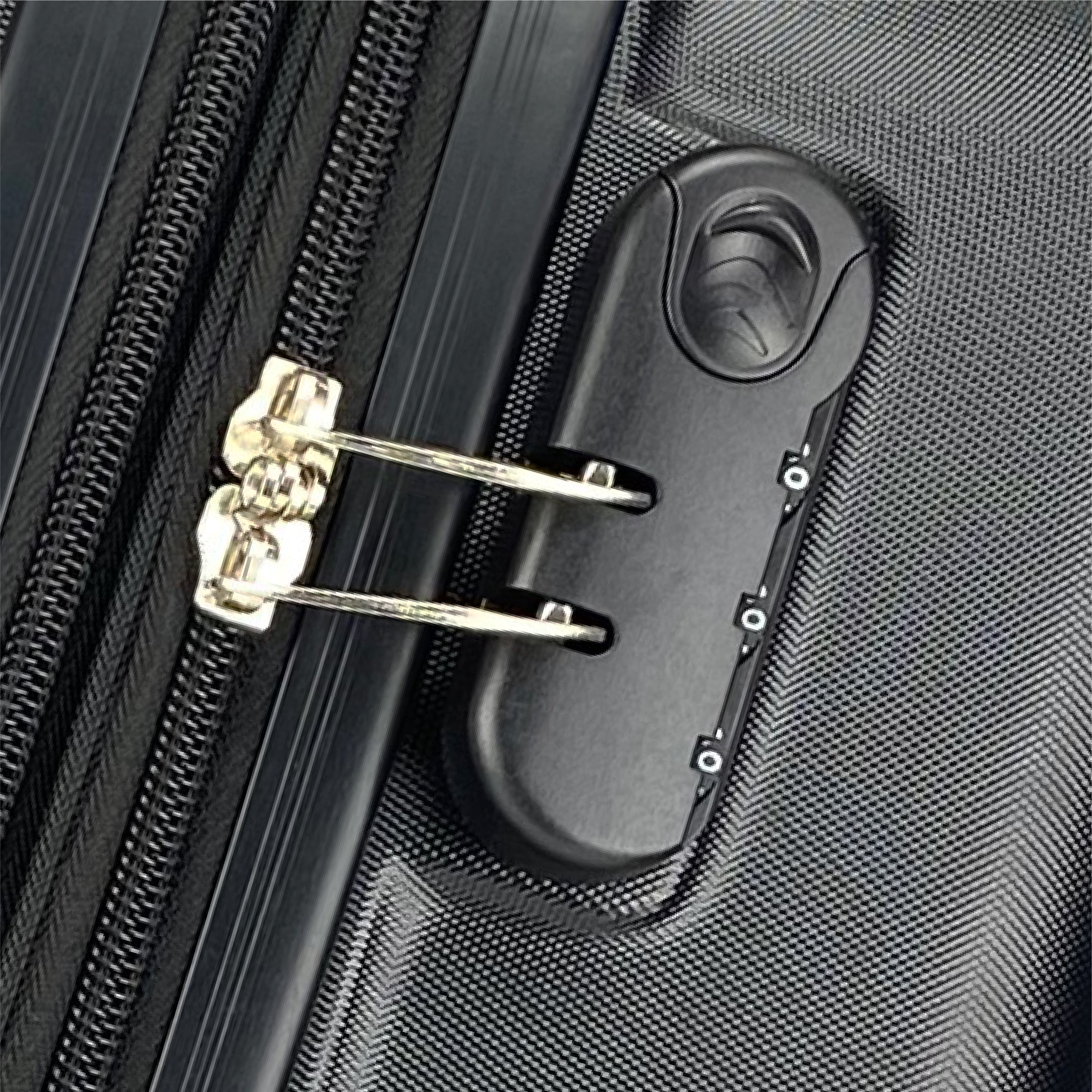 Mala de Viagem de Bordo Roda Giro 360 Grau Rígida Inglaterra 25x59x37cm Black