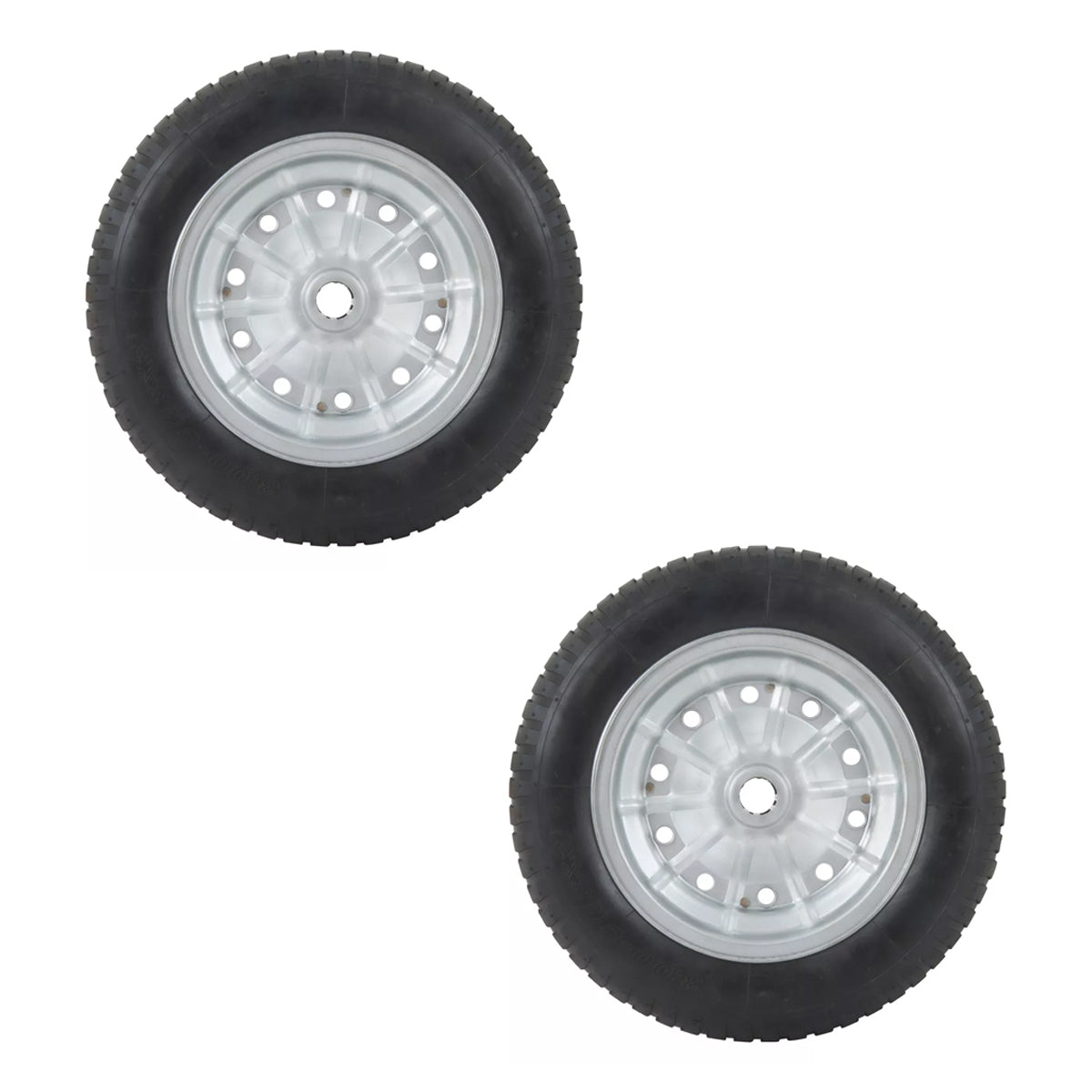 KIT 2 PNEU COMPLETO PARA CARRINHO DE MÃO E CARGA 3.25 ARO 8