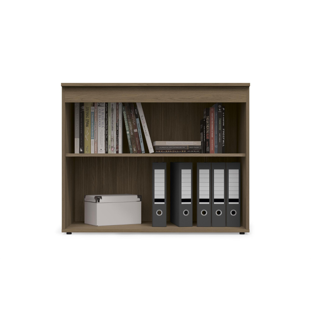 Conjunto Mesa para Escritório Carvalho 1,90mt Mais Armário 2 Portas Kappesberg