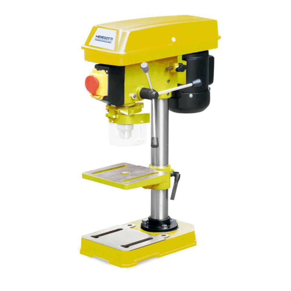 FURADEIRA DE BANCADA MFB-13 COM MOTOR MONO 350W 60HZ E MANDRIL MENEGOTTI