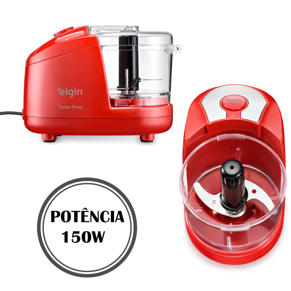 Multi Processador de Alimentos 150w Turbo 5 em 1 220v Elgin