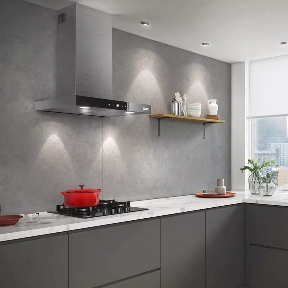 COIFA PAREDE 60CM INOX VIDRO TEMPERADO LINEA TOUCH FRANKE 220V