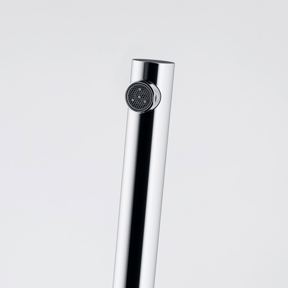 TORNEIRA GOURMET COM MISTURADOR MONOCOMANDO INOX EM L FRANKE