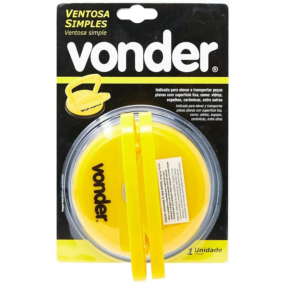 Ventosa Simples Para Marmores Vidro Chapas 25 Kg 4 Unidades