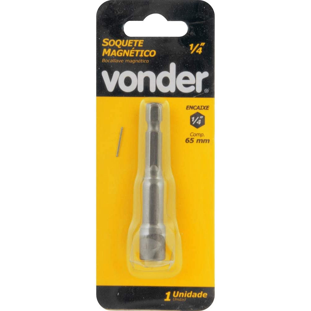 Soquete Magnetico 1/4 Vonder