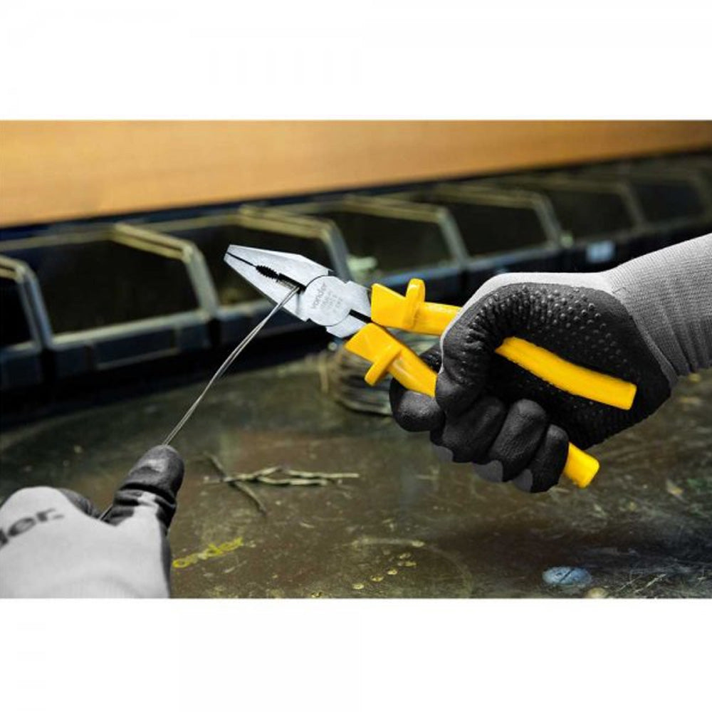 ALICATE UNIVERSAL 8" CROMO VANÁDIO COM ISOLAÇÃO ATÉ 1.000V VONDER