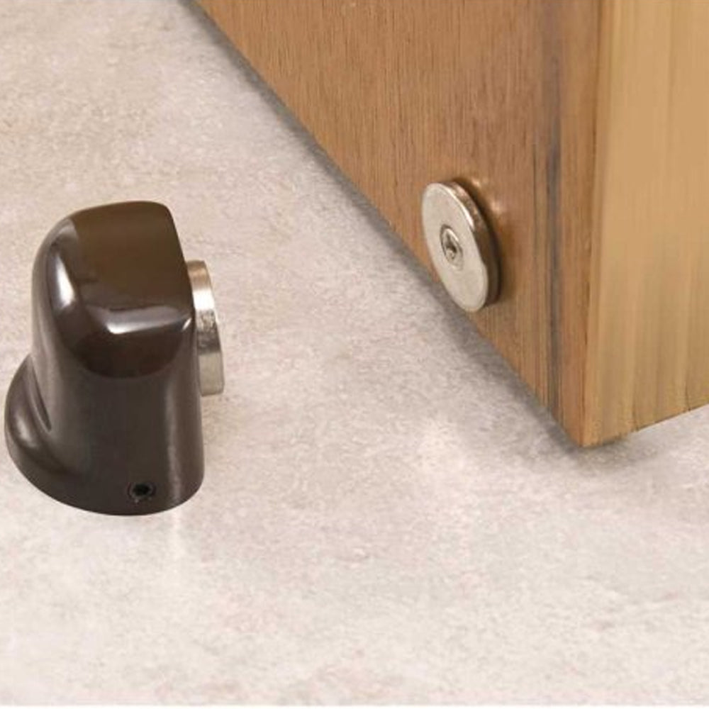 FIXADOR DE PORTA MAGNETICO FP 600 MARROM VONDER