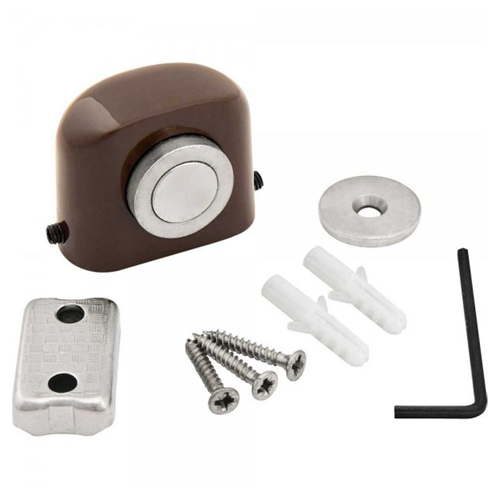 FIXADOR DE PORTA MAGNETICO FP 600 MARROM VONDER