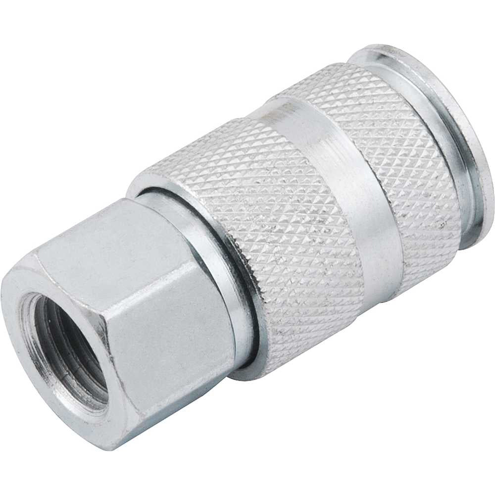ENGATE RÁPIDO DE 1/4" ROSCA FÊMEA 1/4" NPT COM ESFERAS VONDER