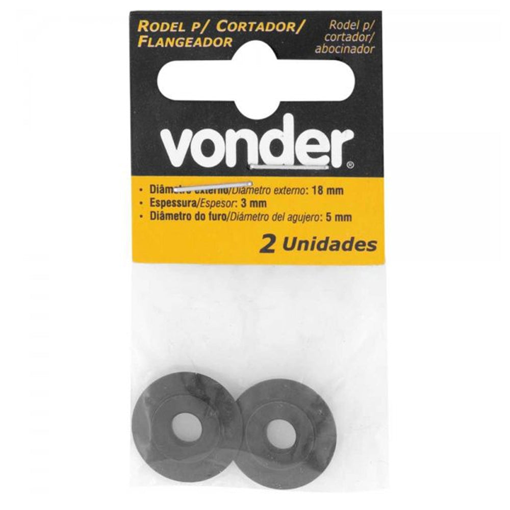 RODEL PARA CORTADOR FLANGEADOR JOGO COM 2 PEÇAS VONDER