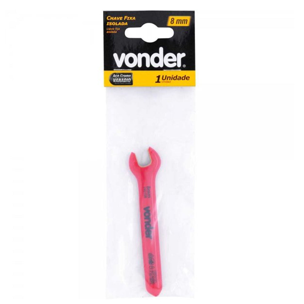 CHAVE FIXA 8,0 MM UMA BOCA ISOLADA IEC60900 VONDER