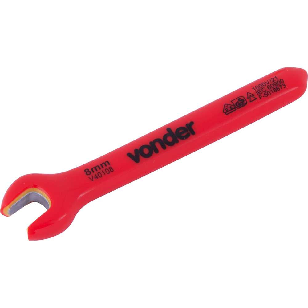 CHAVE FIXA 8,0 MM UMA BOCA ISOLADA IEC60900 VONDER