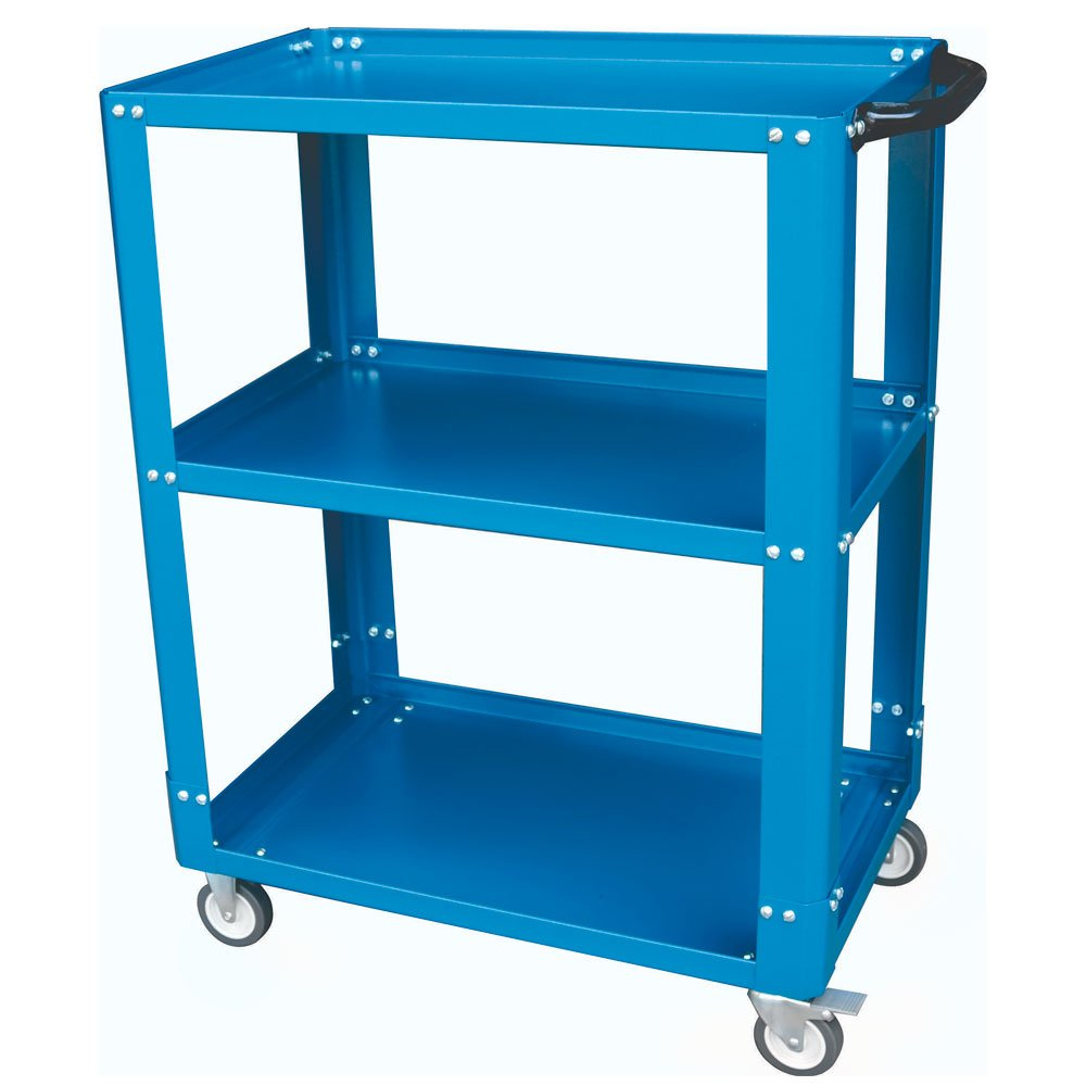 Carrinho de Ferramentas Com Rodas Aberto Desmontável Azul FERCAR sem Gaveta Capacidade 120kg CD-01E FERCAR-1233
