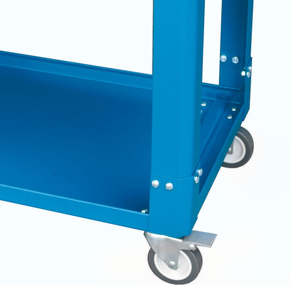 Carrinho de Ferramentas Com Rodas Aberto Desmontável Azul FERCAR sem Gaveta Capacidade 120kg CD-01E FERCAR-1233