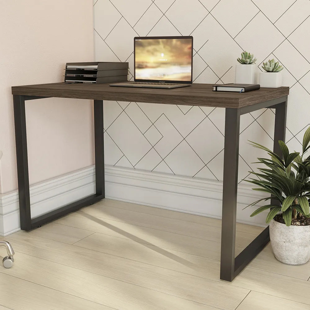 MESA PARA ESCRITÓRIO SECRETÁRIA 1,20MT CARVALHO MUNIQUE F120 KAPPESBERG