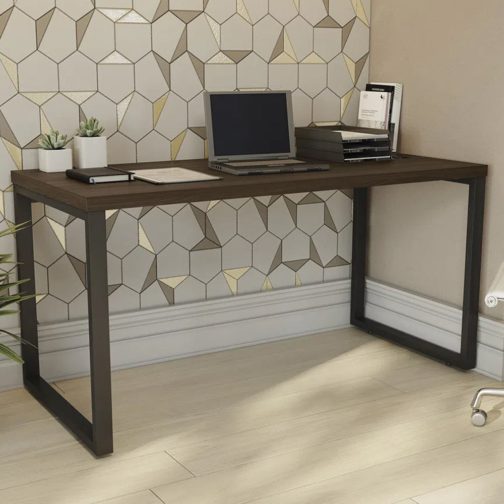 MESA COM GAVETEIRO ESCRITÓRIO HOME OFFICE 1,9M 2 GAVETAS KAPPESBERG