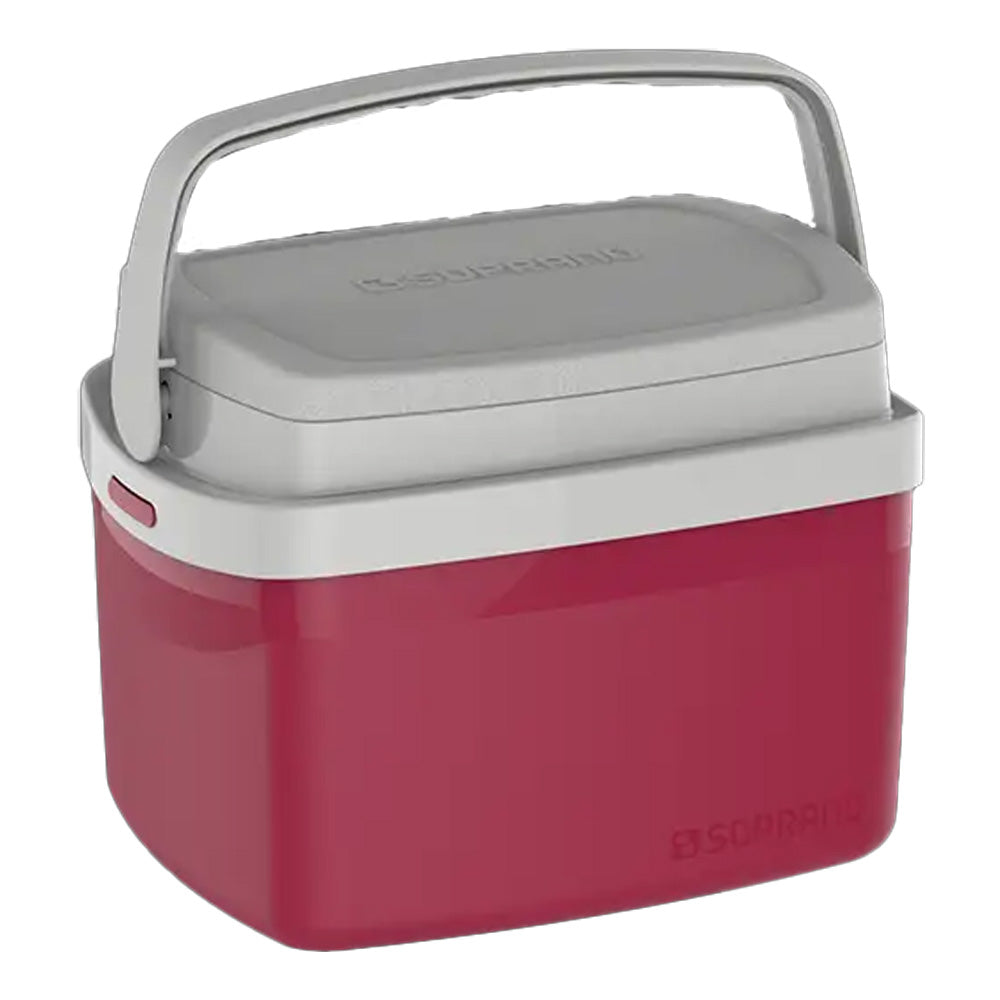 CAIXA COOLER TERMICA TROPICAL 5 L COM ALÇA CAMPING, PESCA, TAMPA COM PORTA COPO