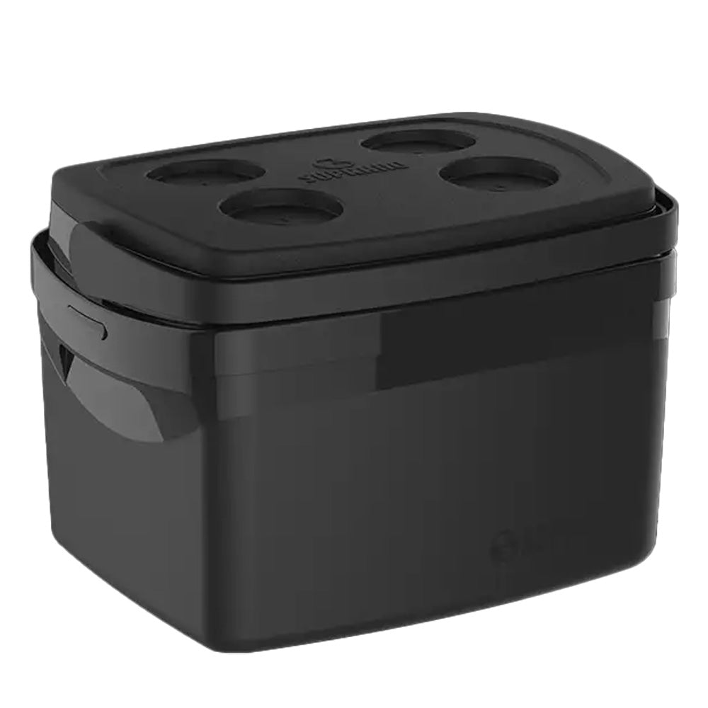 CAIXA COOLER TERMICA TROPICAL 12 L COM ALÇA CAMPING, PESCA, TAMPA COM PORTA COPO