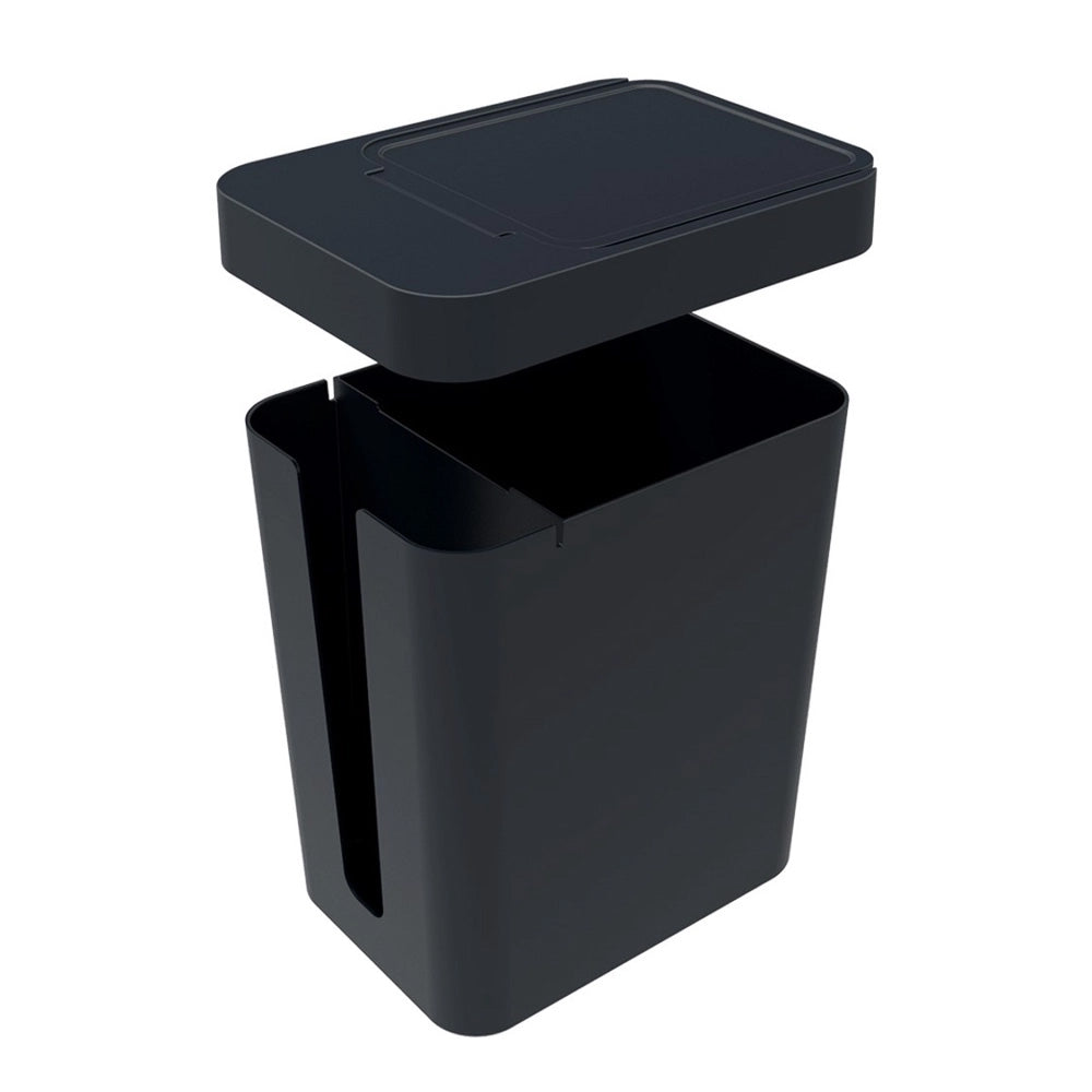 LIXEIRA COM PORTA SACOS 5 LITROS COM TAMPA OPEN/ STOP COZINHA BANHEIRO