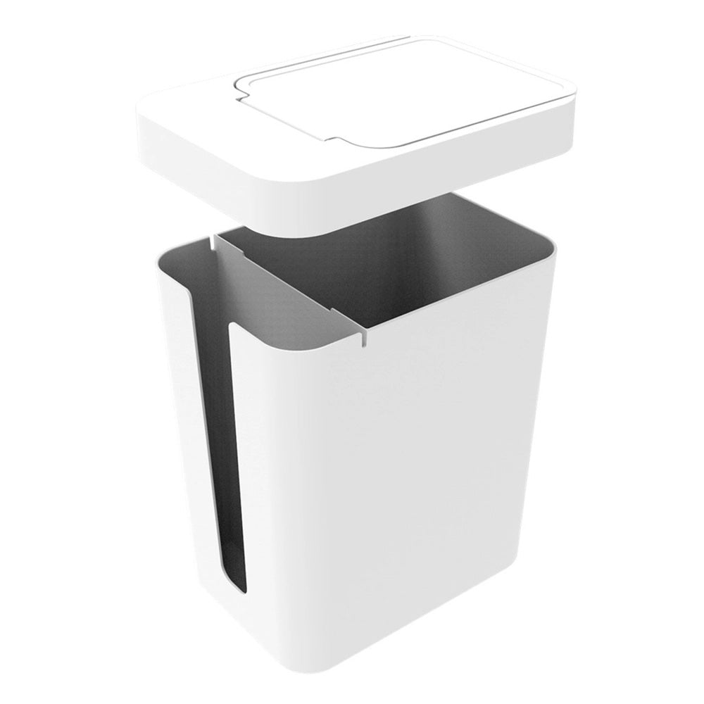 LIXEIRA COM PORTA SACOS 5 LITROS COM TAMPA OPEN/ STOP COZINHA BANHEIRO