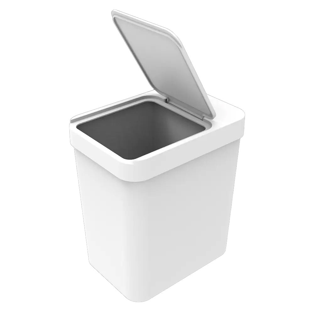 LIXEIRA COM PORTA SACOS 5 LITROS COM TAMPA OPEN/ STOP COZINHA BANHEIRO