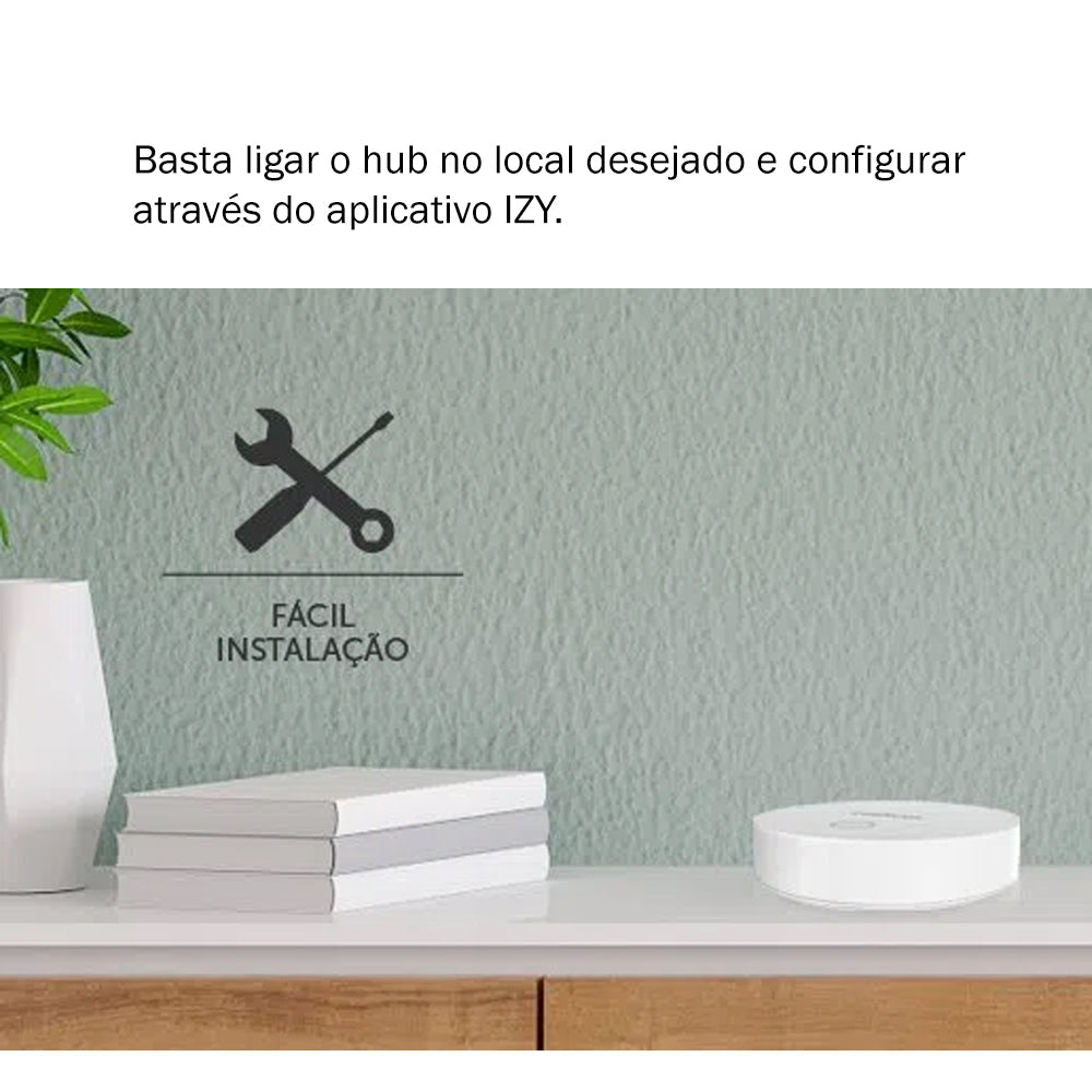 Central Hub de Automação Smart Izy Ica 1001 Intelbras