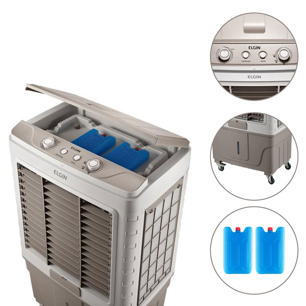 Climatizador de Ar Industrial Grande 65 Litros Evaporativo 220v