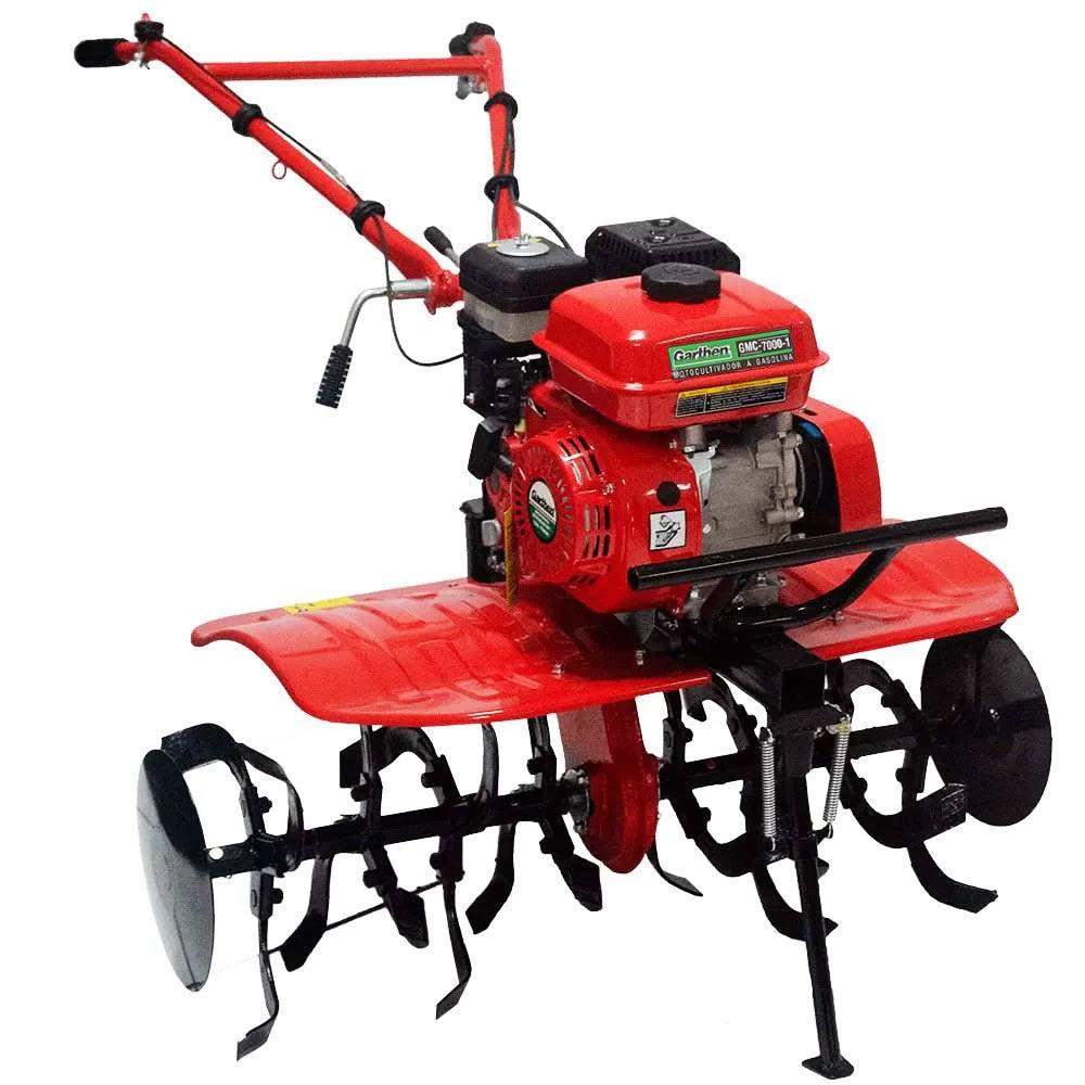 Motocultivador Tratorito À Gasolina 7hp 4t Gmc 7000-1 Garthen